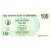 P42 Zimbabwe - 100 Dollars Year 2006/2007 (Bearer Cheque)